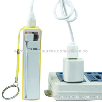 Portable Power Station for iPhone, Any Brand Mobile with 2,600mAh Capacity